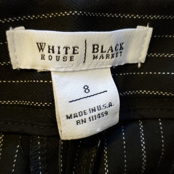NWT WHBM Black Capri Pants - Picture 4 of 6